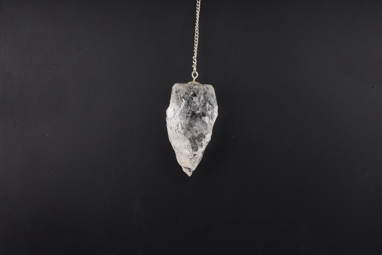 Clear Quartz Rough Pendulums