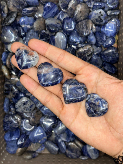 Mini Sodalite Hearts image 3