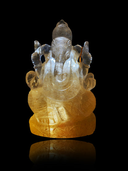 Golden Rutile Ganesha image 0