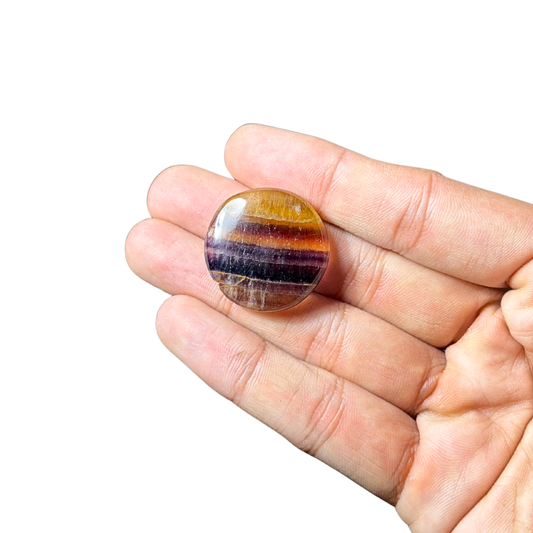 Yellow Fluorite Flatstone image 1