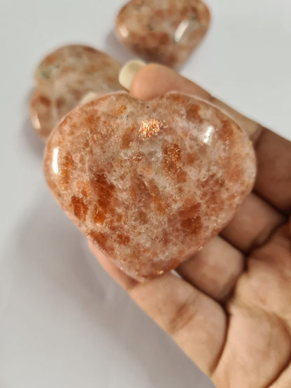 Sunstone Hearts (Big Sized 50-55 mm) image 2