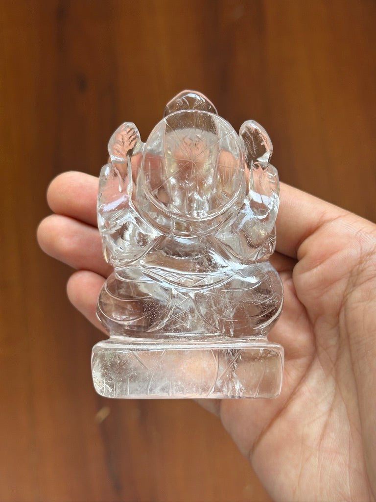 Clear Quartz Ganesha image 5