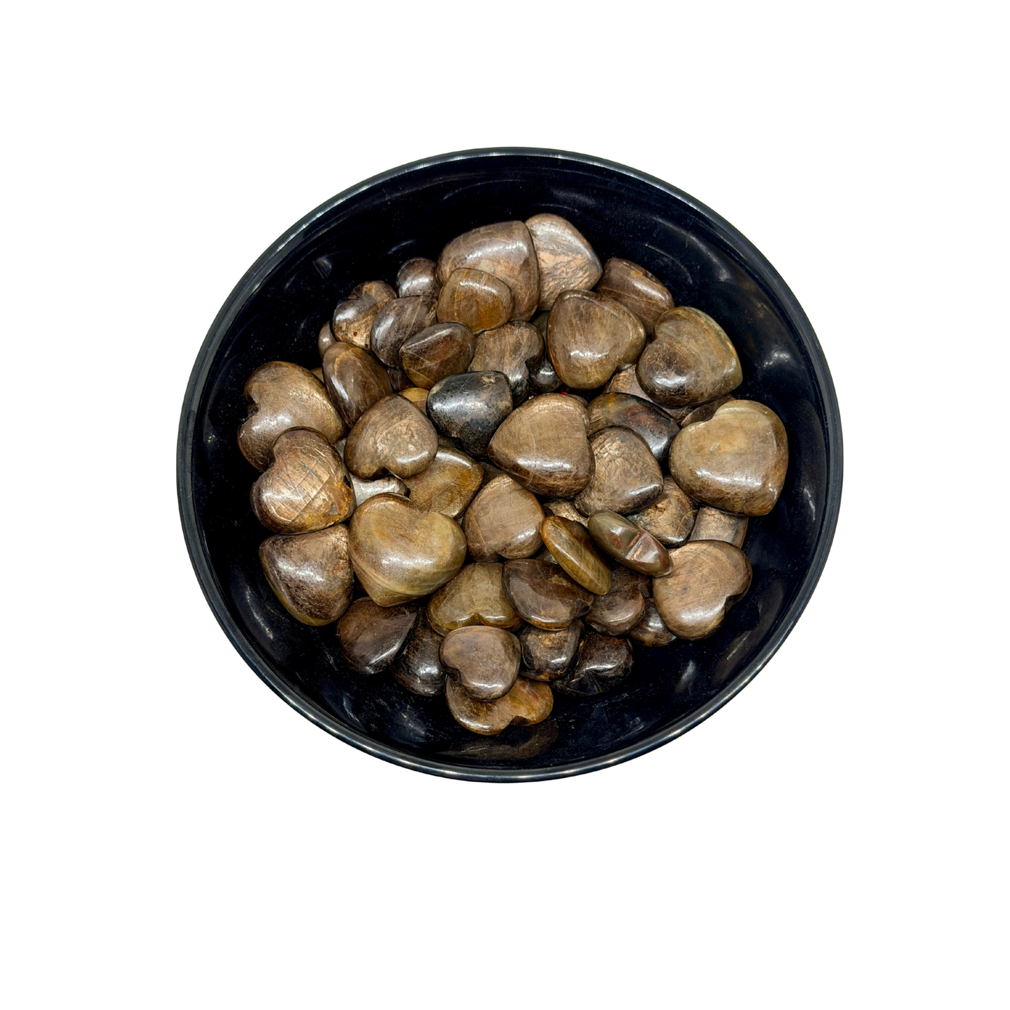 Golden Sapphire Mini Heart