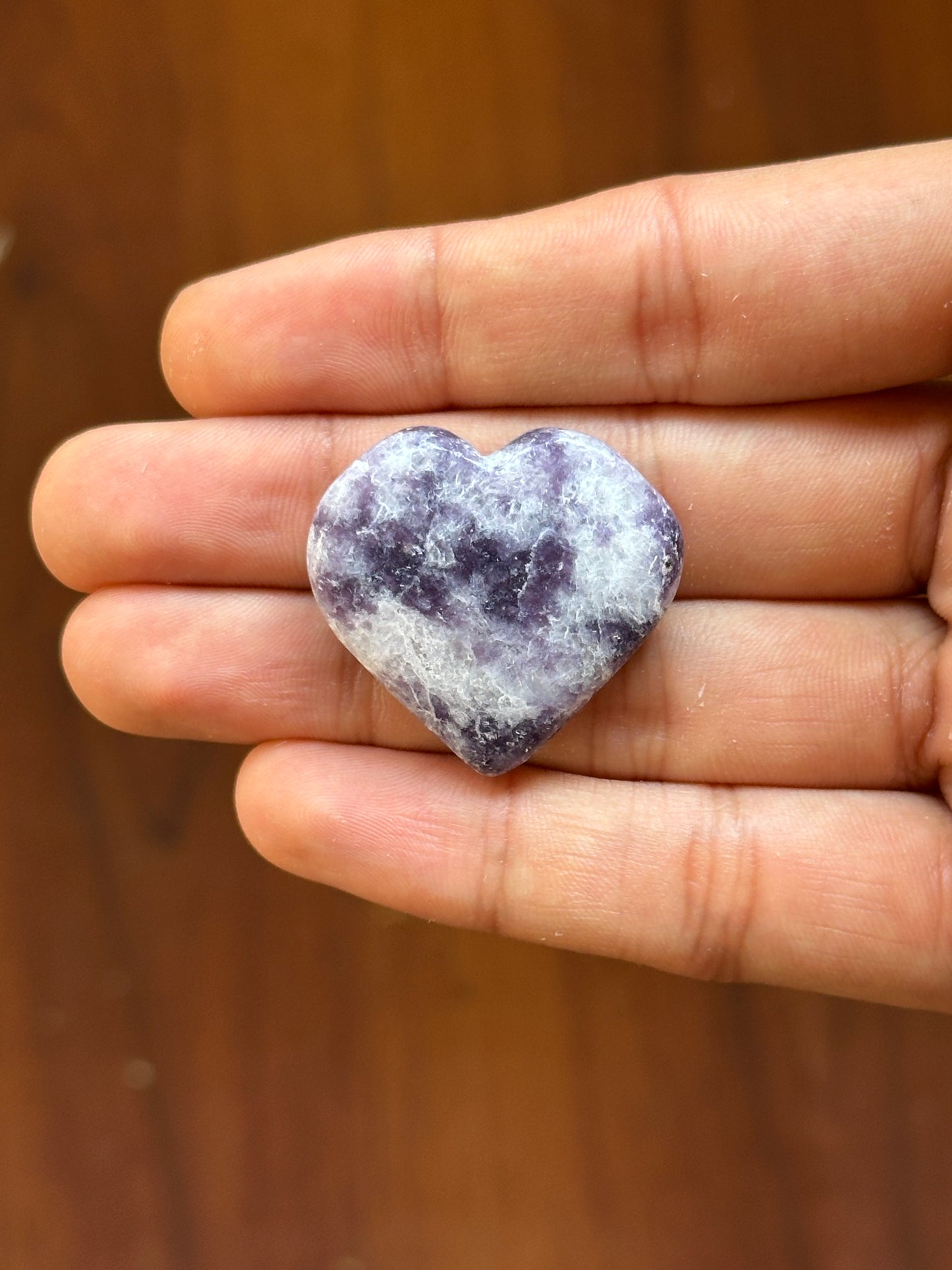 Mini Lepidolite Hearts image 6