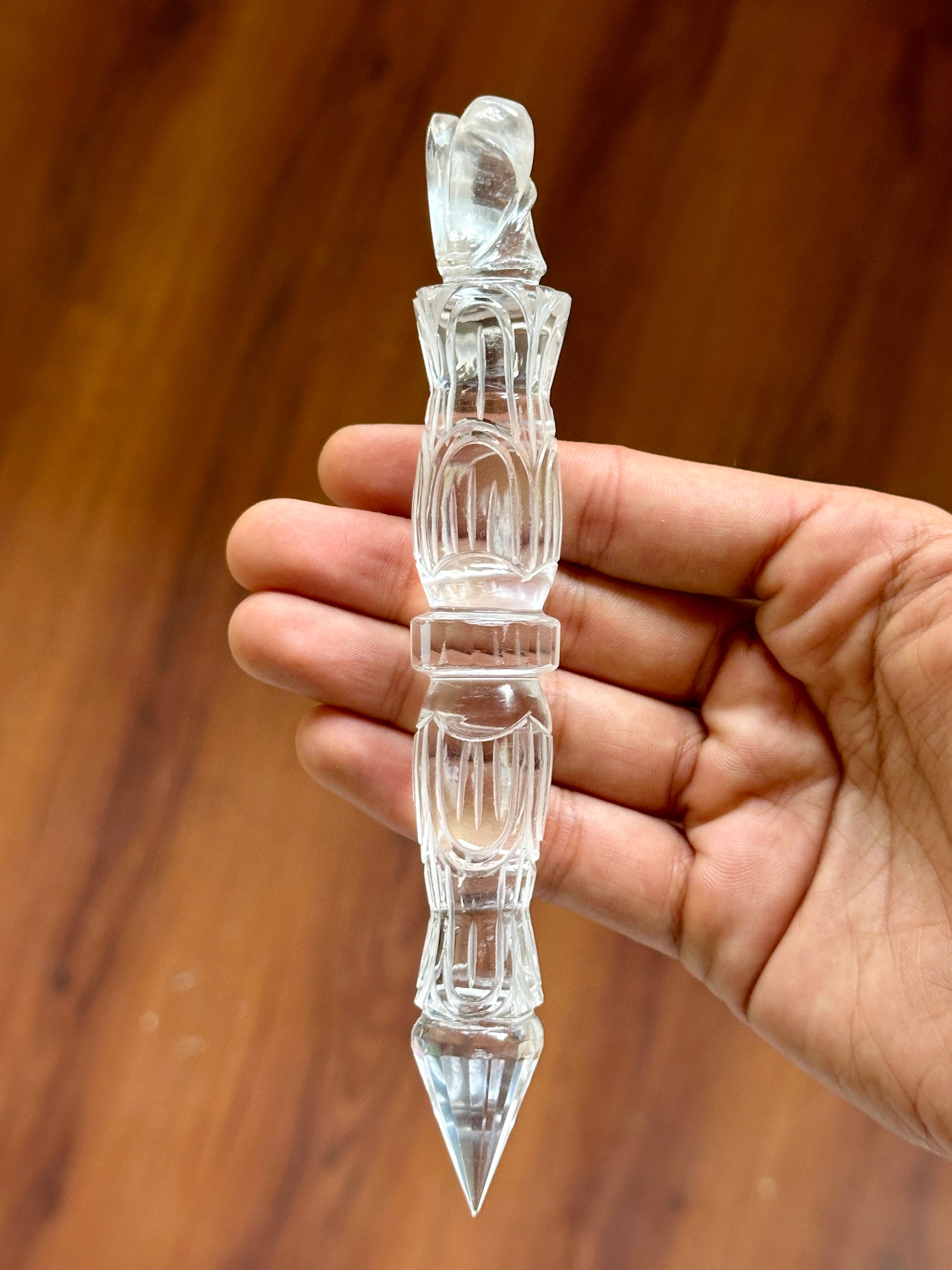 Clear Quartz Angel Wands image 4