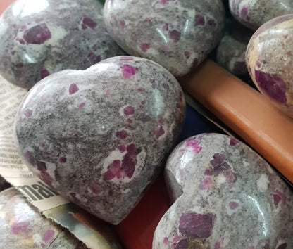 Ruby Matrix Hearts(Big Sized 50-55 mm).jpg image 1