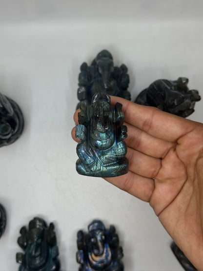 Labradorite Ganesha image 4