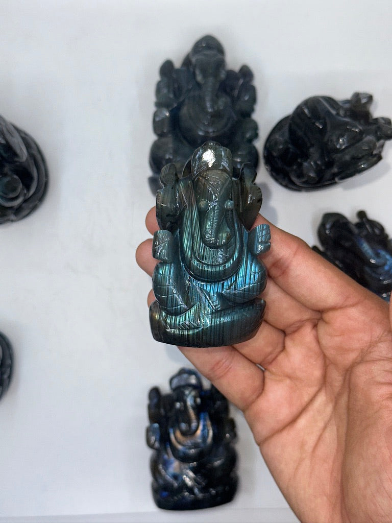 Labradorite Ganesha image 3