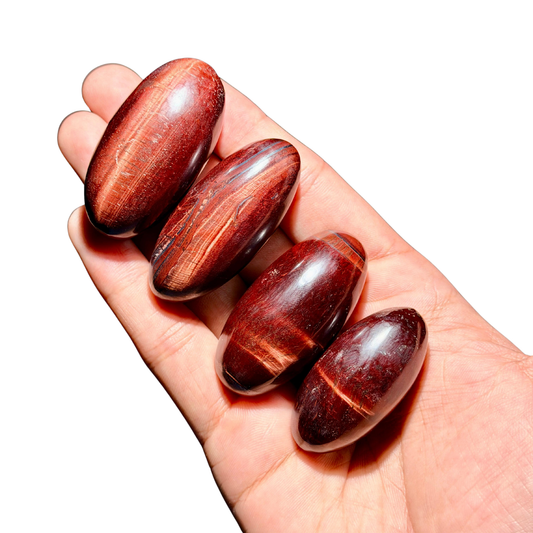 Red Tigers Eye Shivalingam (1KG)