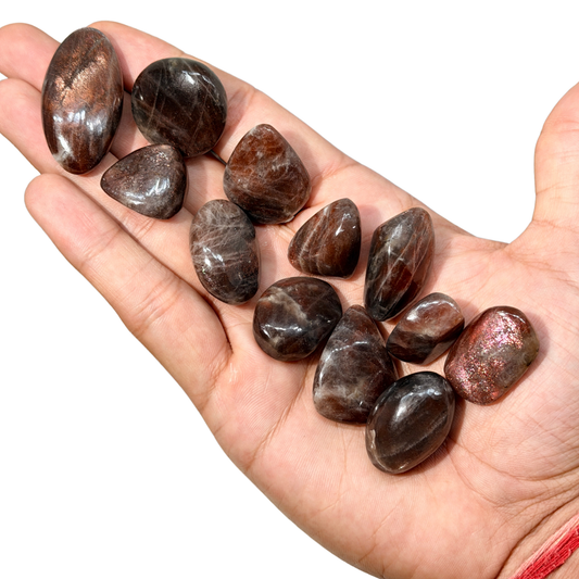 Arusha Sunstone with Iolite Tumbled Stones (1KG)
