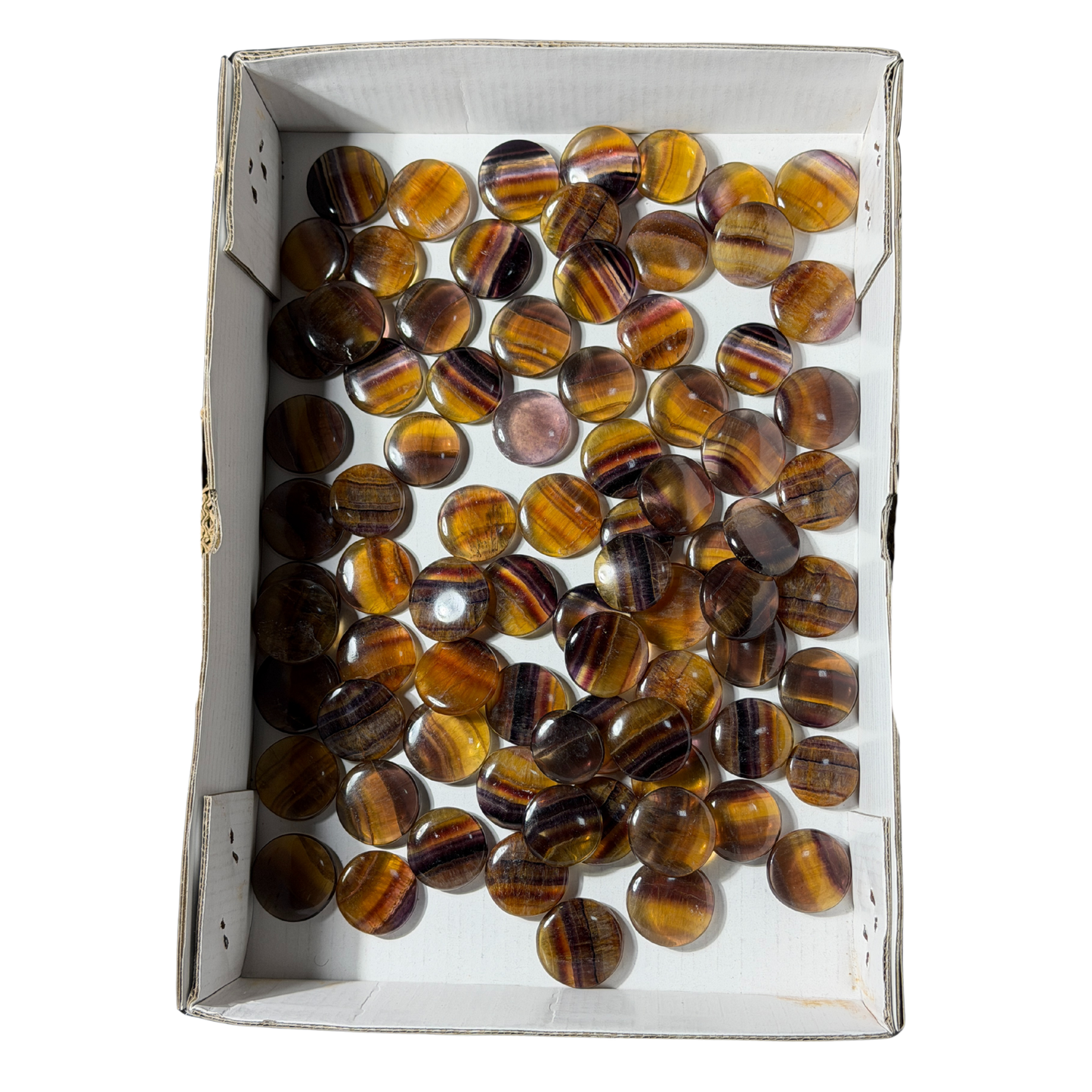 Yellow Fluorite Flatstone image 8