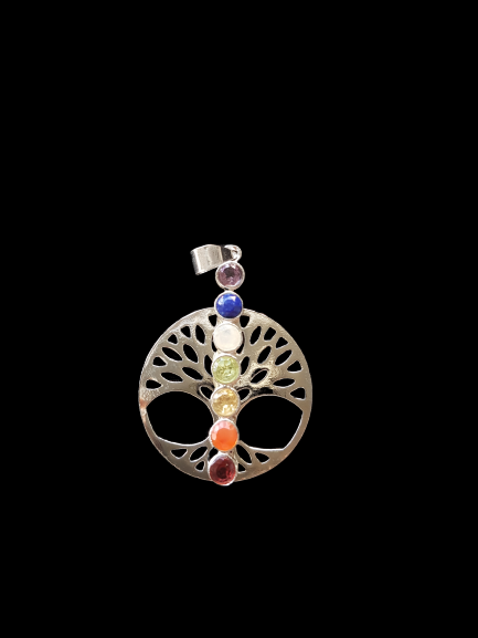 Seven Chakra Pendants in 925 Silver image 7