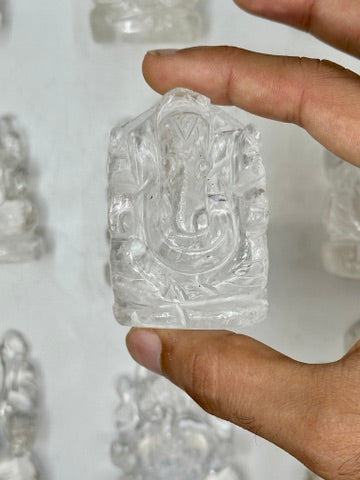 Clear Quartz Ganesha image 2
