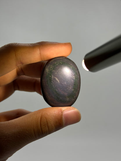 Rainbow Obsidian Worry Stones image 2