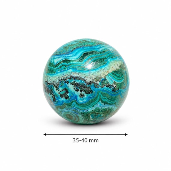 Malachite Chrysocolla Sphere (1kg)