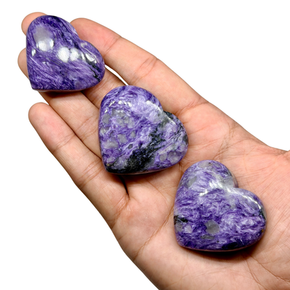 Charoite Hearts (1KG)