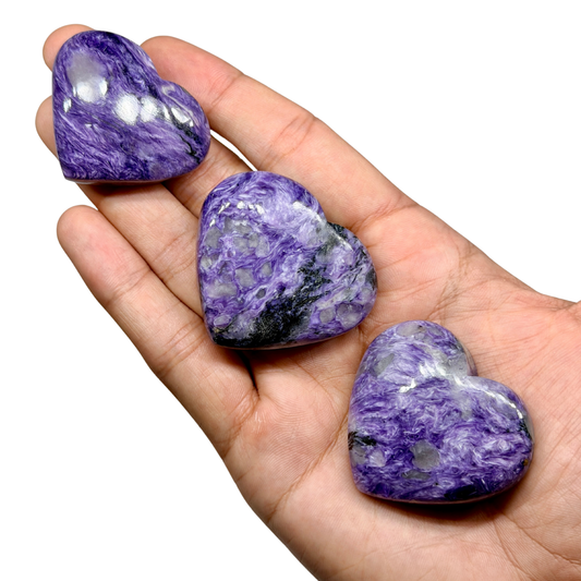 Charoite Hearts (1KG)