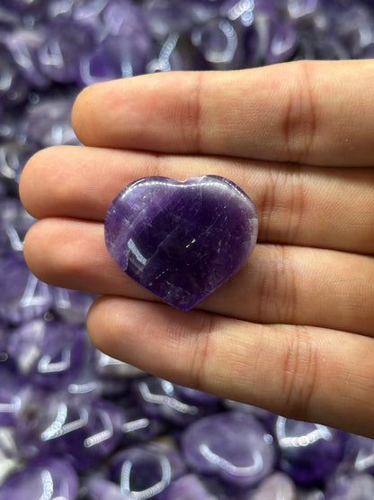 Mini Amethyst Hearts image 11