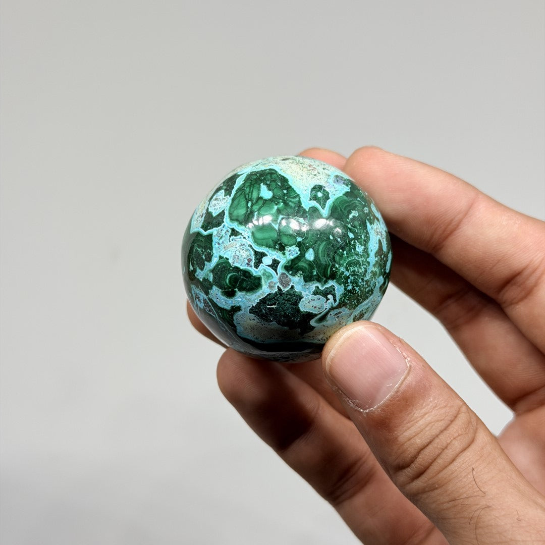 Malachite Chrysocolla Sphere (1kg)