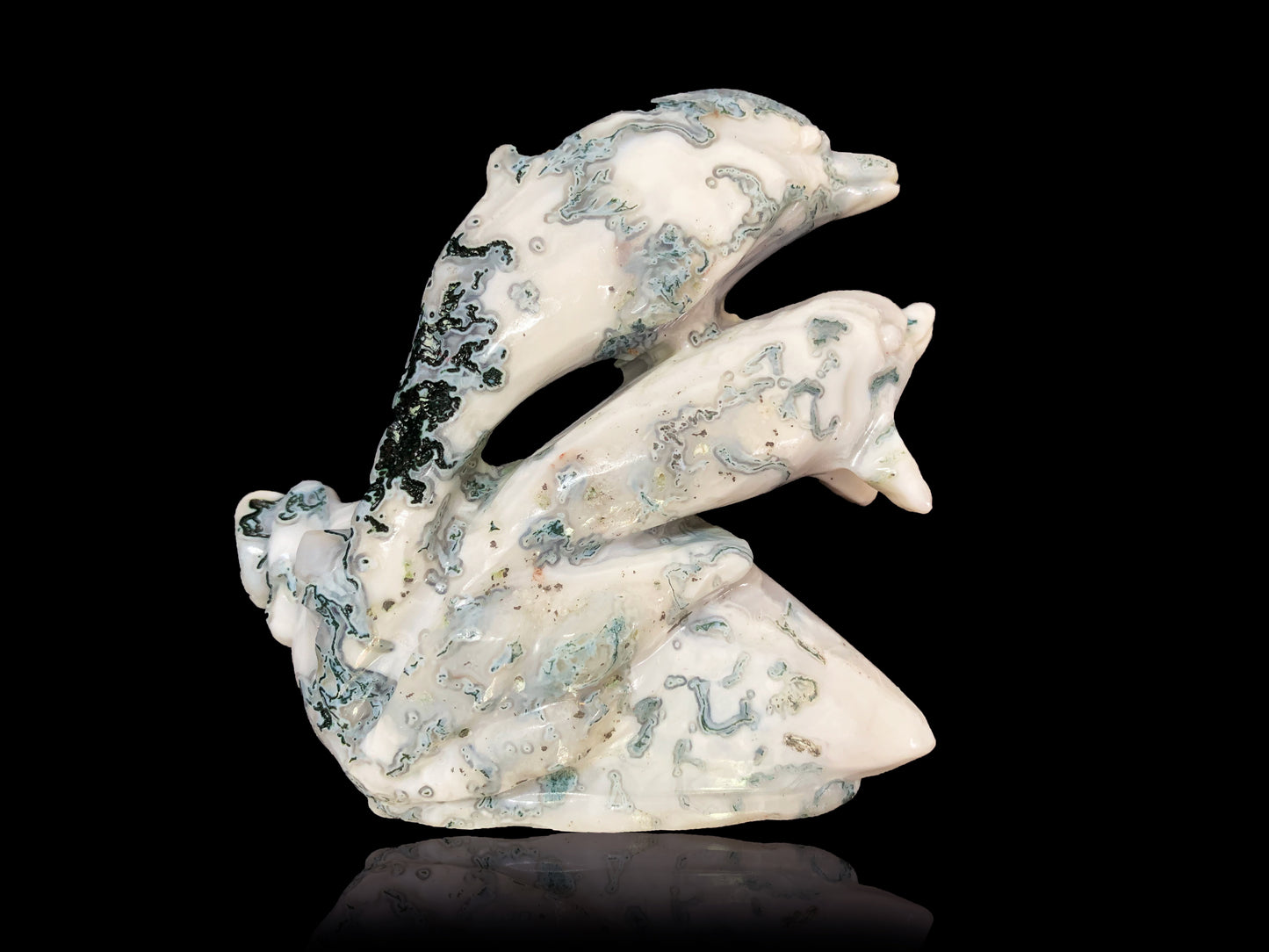 Tree Agate Dolphins image 0