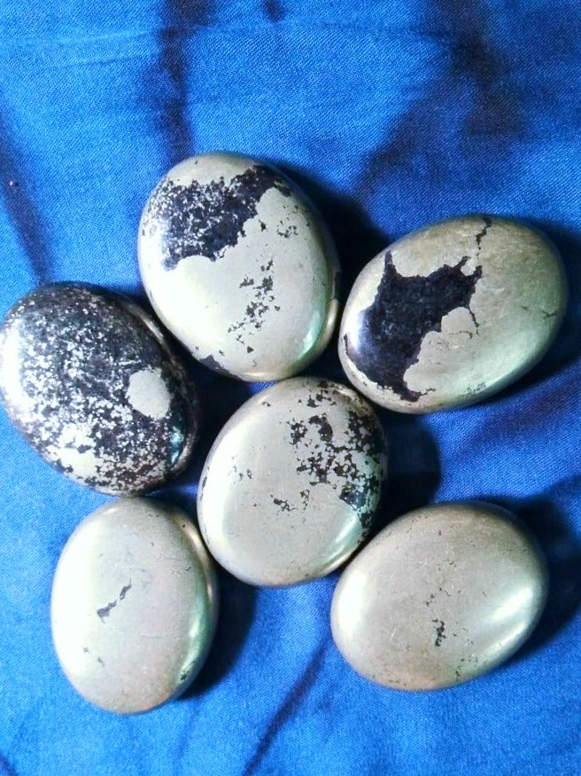 Pyrite Palm Stones image 0
