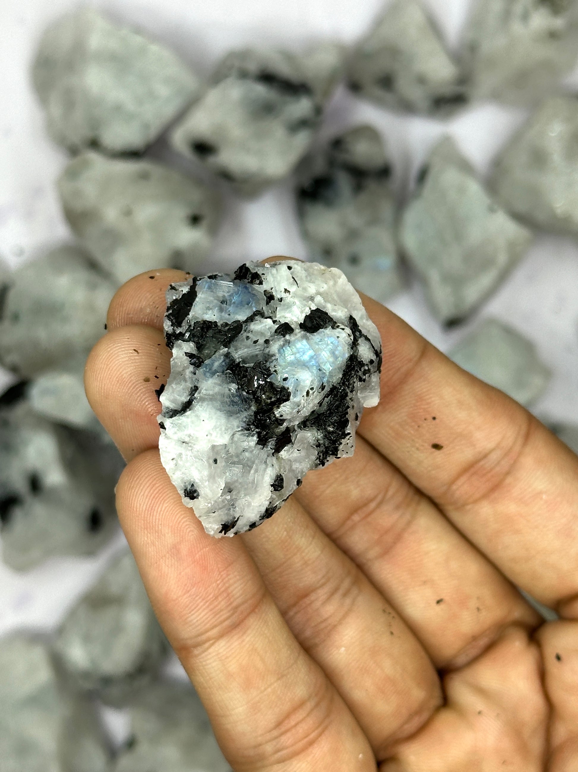Rainbow Moonstone Rough image 0