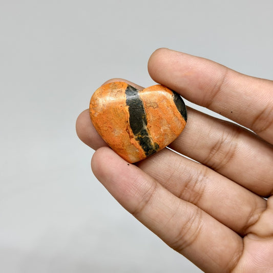 Bumblebee Jasper Mini Heart