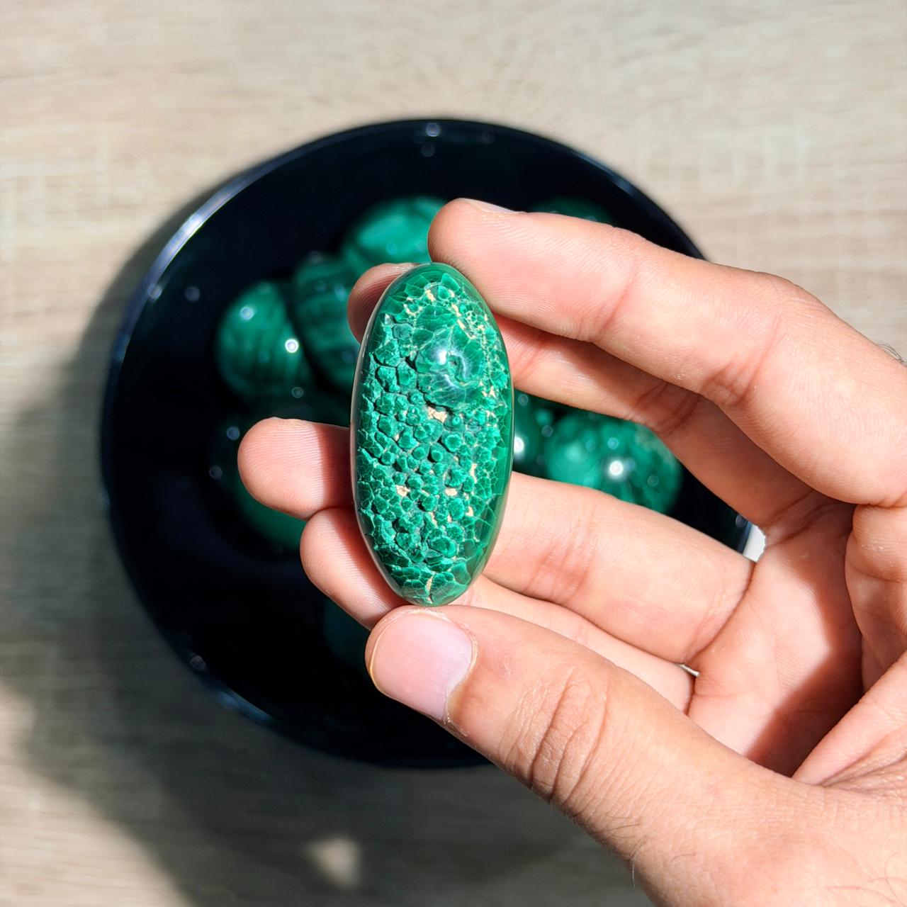 Malachite Shivalingam (1KG)