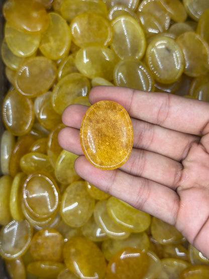 Golden Healer Quartz Worry Stones image 8