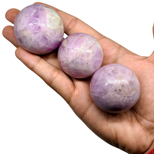Kunzite Spheres (1KG)