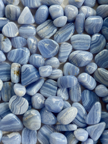Blue Lace Agate Tumbles image 1