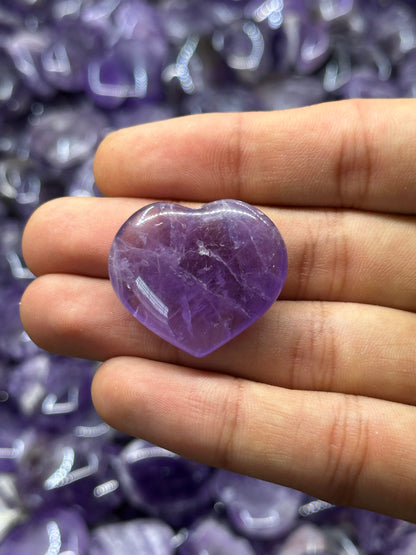 Mini Amethyst Hearts image 12