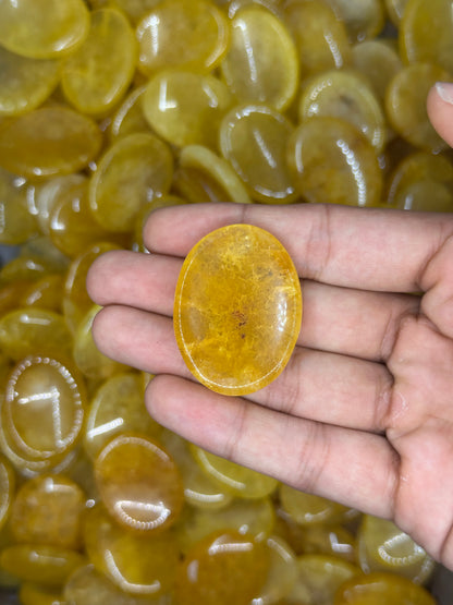 Golden Healer Quartz Worry Stones image 4
