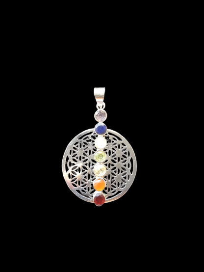 Seven Chakra Pendants in 925 Silver image 9