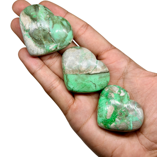 Variscite Hearts