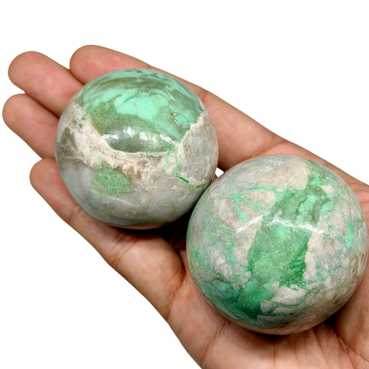 Variscite Spheres (1KG)