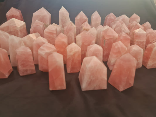 Rose Quartz Free Form Towers image 0