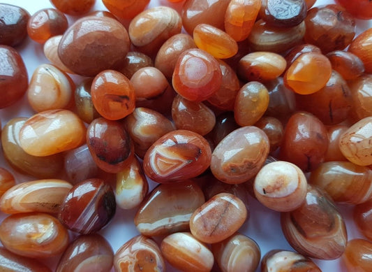 Carnelian Tumbled Stones image 0