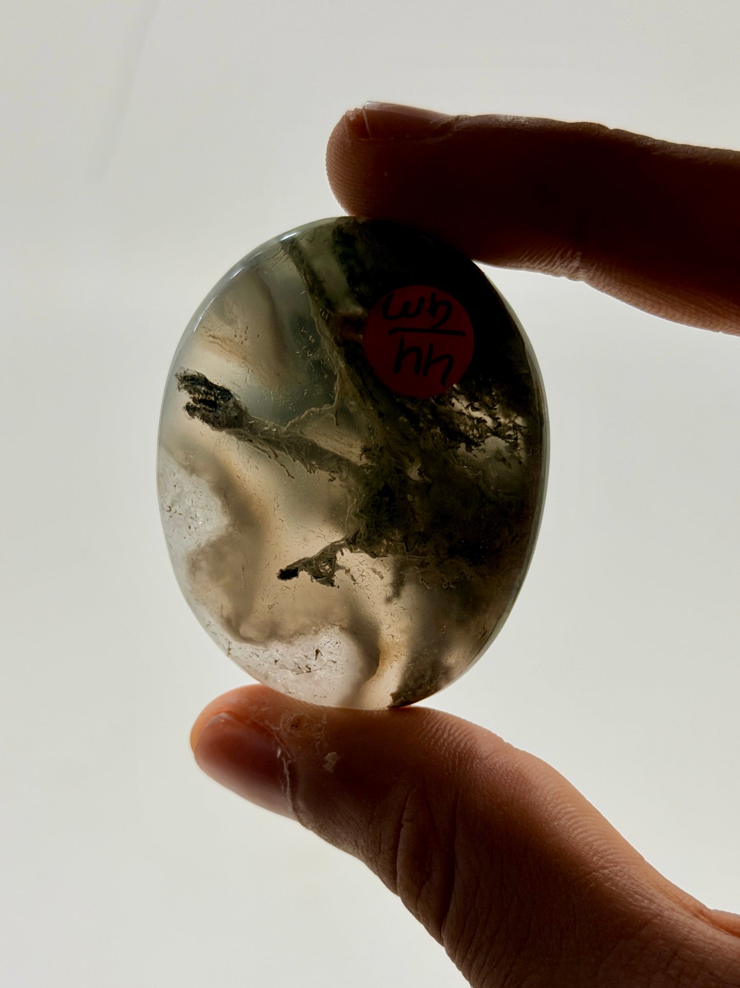 Moss Agate Palmstone