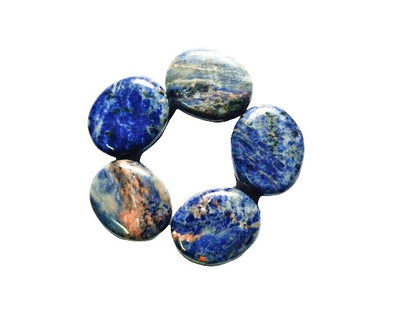 Sodalite Palm Stones image 0