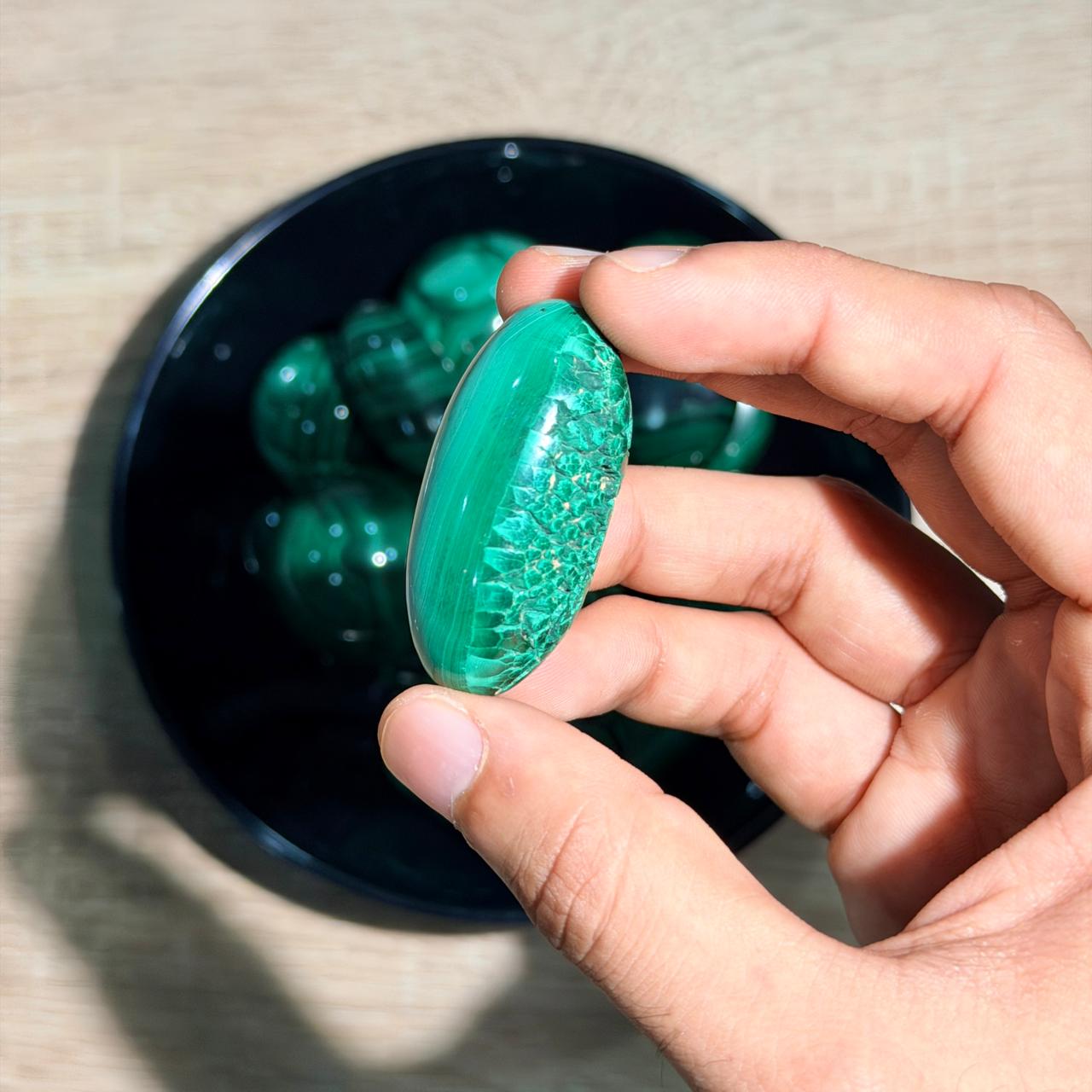 Malachite Shivalingam (1KG)