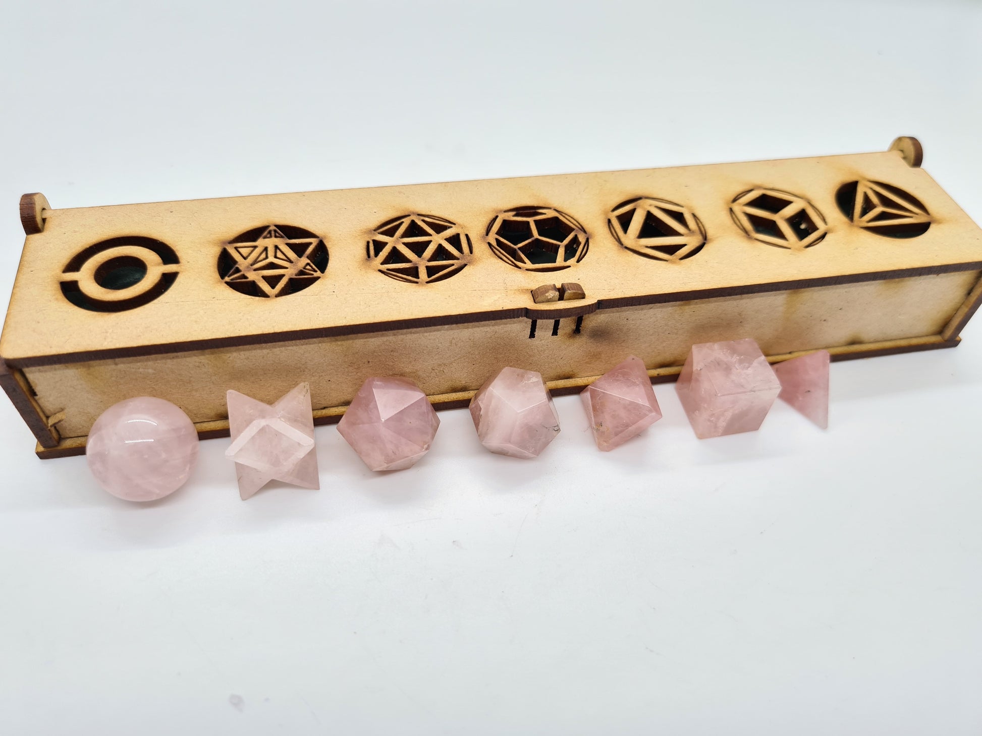 Rose Quartz Geometric Sets image 0