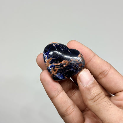 Sunset Sodalite Heart (1KG)