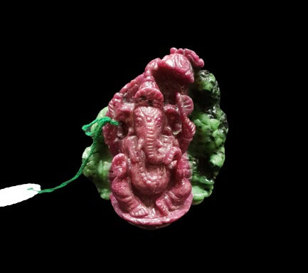Ruby in Zoisite Ganeshas image 1