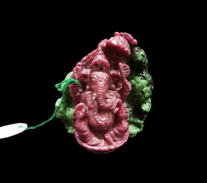 Ruby in Zoisite Ganeshas image 1