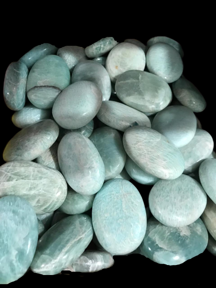 Amazonite Palm Stones image 1