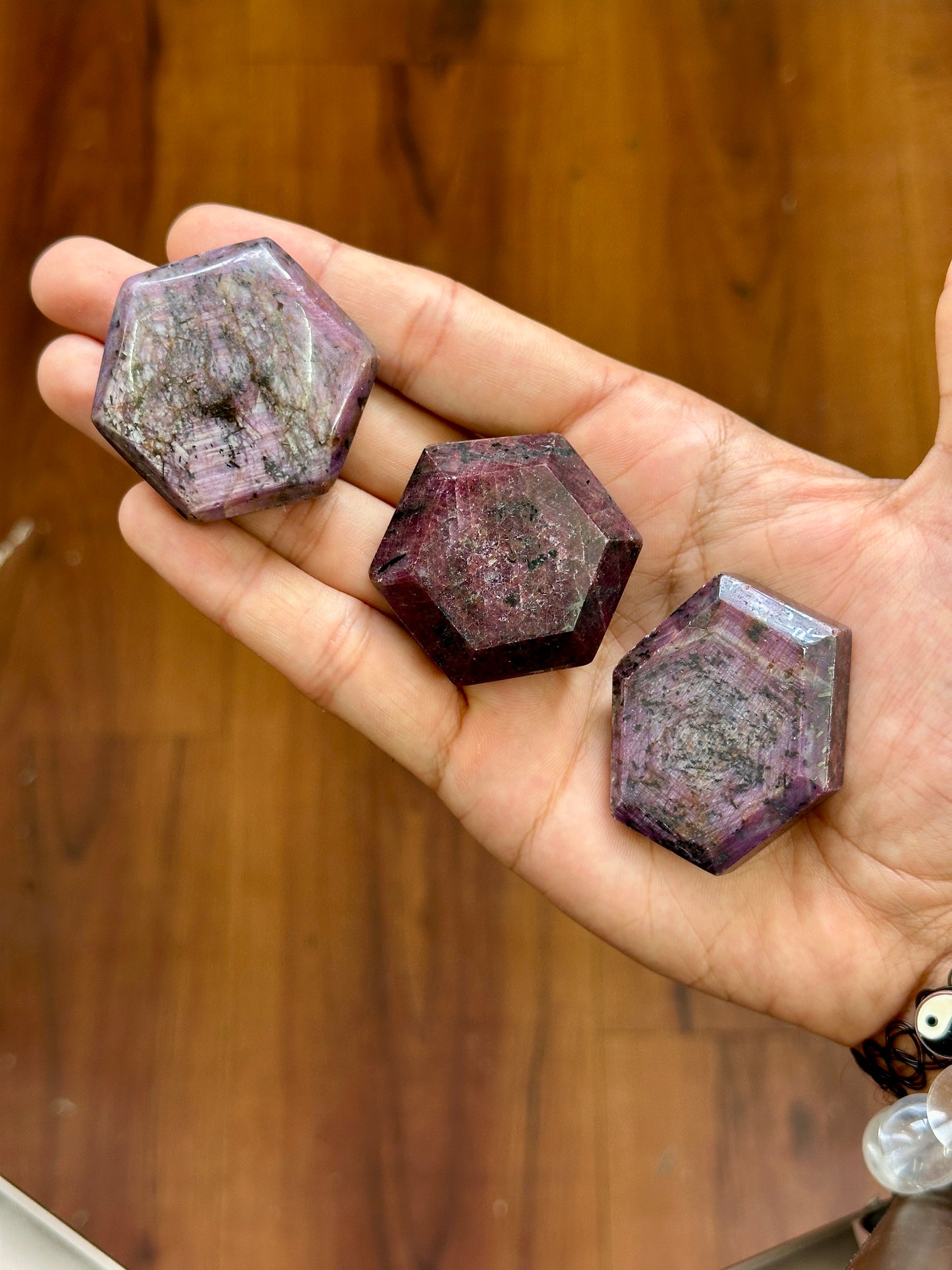 Ruby Hexagons image 0