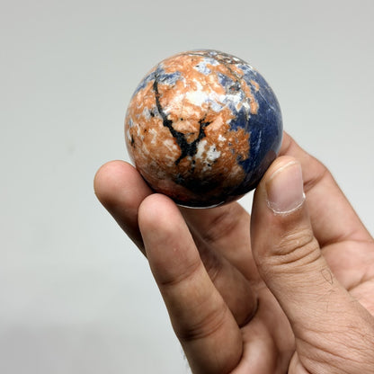 Sunset Sodalite Sphere (1KG)