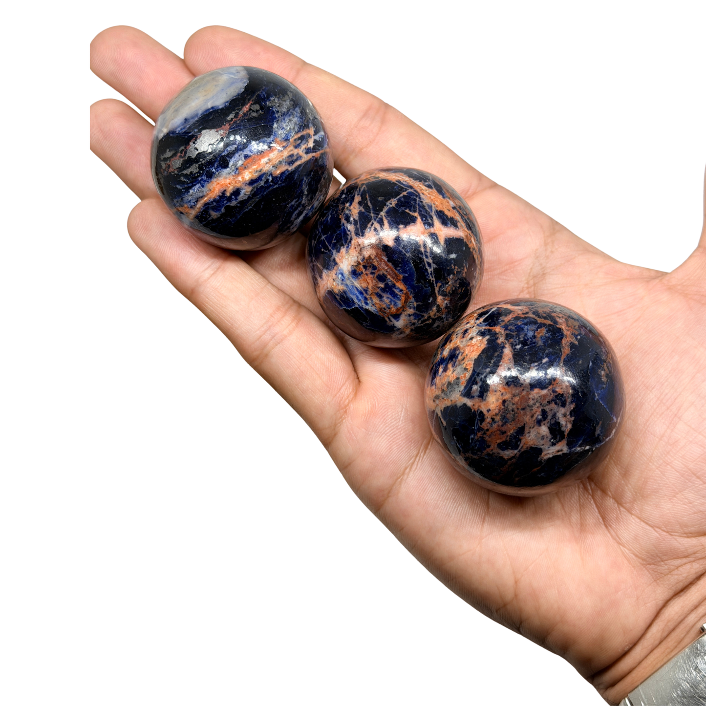 Sunset Sodalite Sphere (1KG)