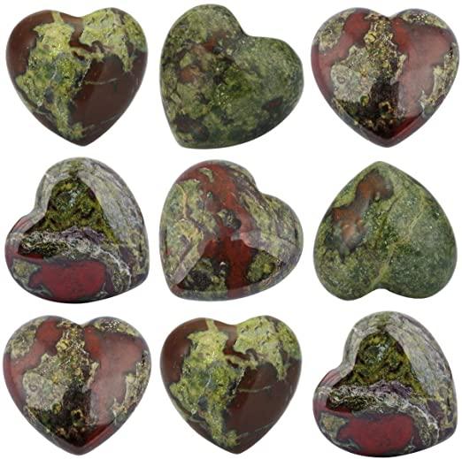 Dragon Jasper Hearts(Big Sized 50-55 mm) image 0